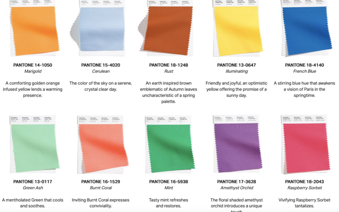 Strategic Shopping with PANTONE Color!