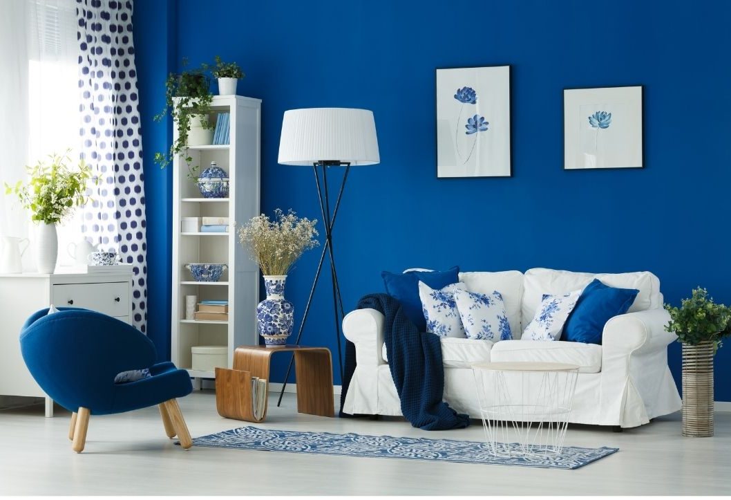 Cobalt Blue bedroom