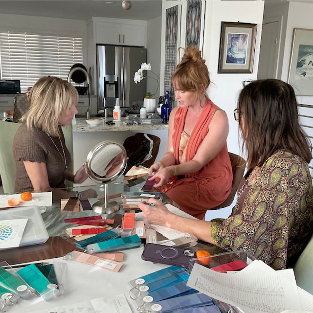 colorPROFILE class with Mary Lou Manlove