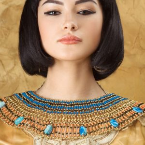 egyptian in turquoise