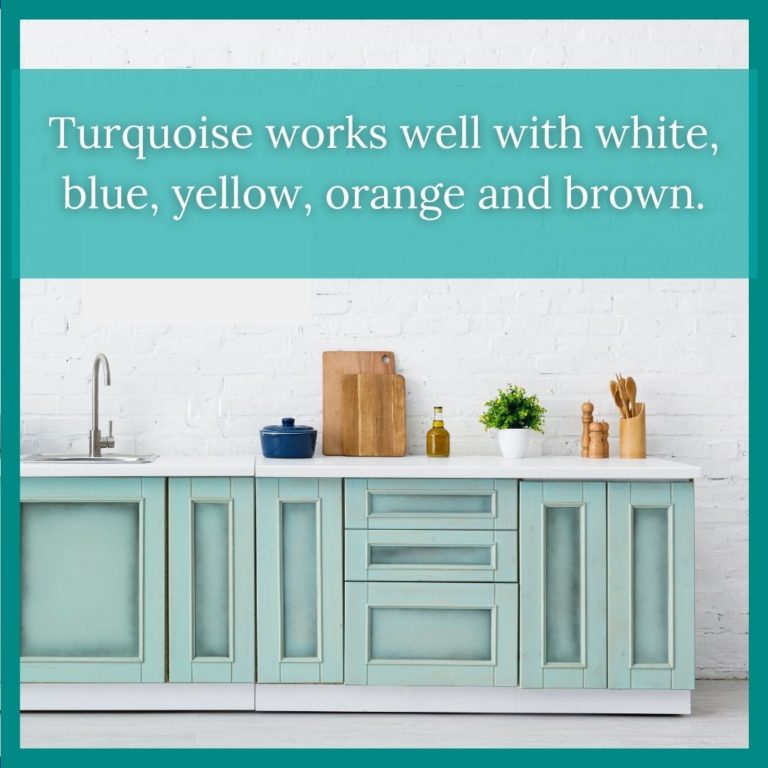 teal and turquoise are popular in interior design