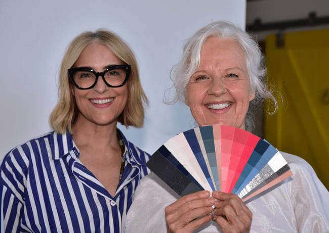 client reveal swatches